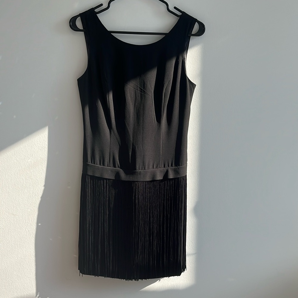 Forever21 flapper vintage style dress in black size XS